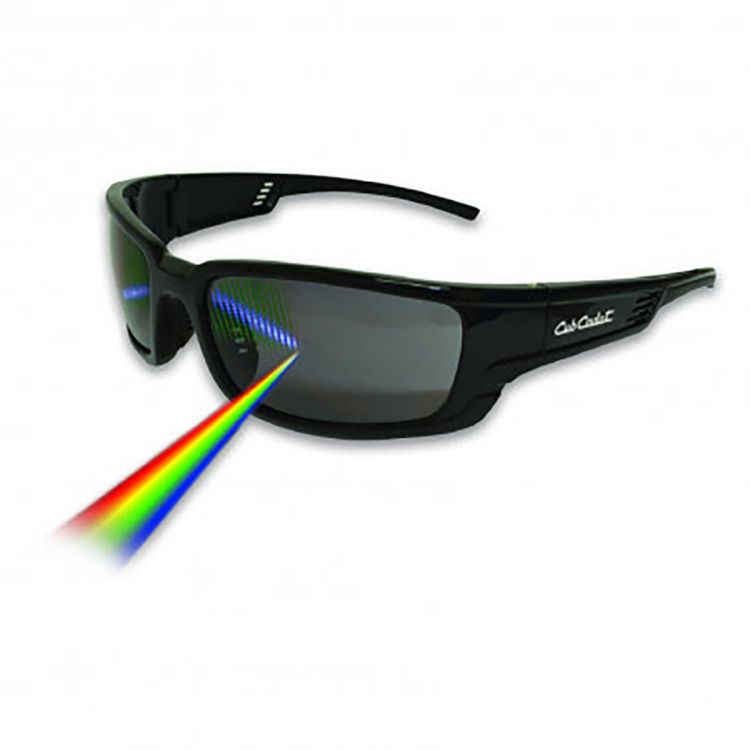 Pro P S Smoke Safety Glasses Black Frame